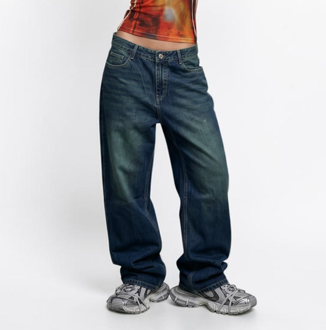 Oxidized earth Denim