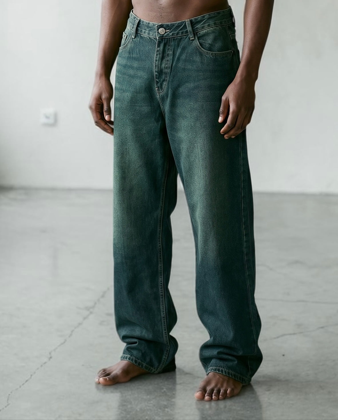 Oxidized earth Denim