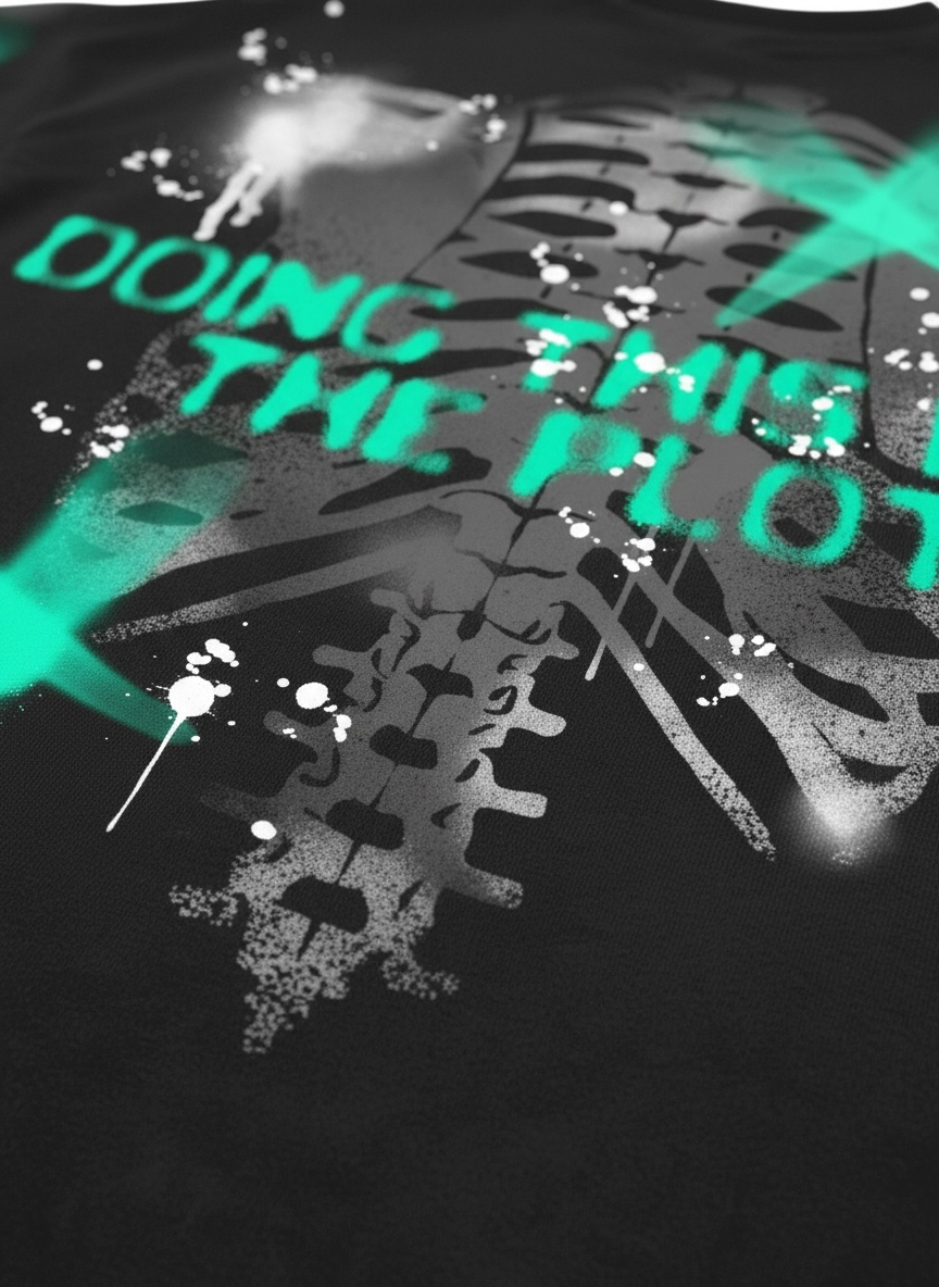 Black The Plot T-shirt